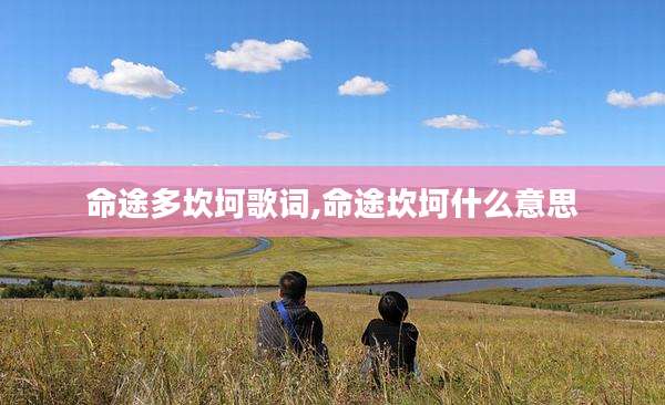 命途多坎坷歌词,命途坎坷什么意思