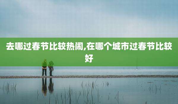去哪过春节比较热闹,在哪个城市过春节比较好