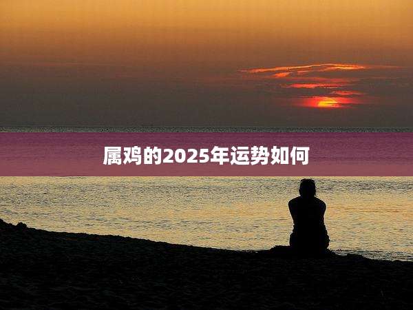 属鸡的2025年运势如何