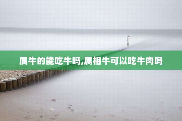 属牛的能吃牛吗,属相牛可以吃牛肉吗
