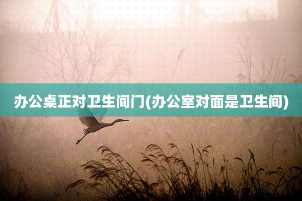 办公桌正对卫生间门(办公室对面是卫生间)