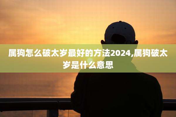 属狗怎么破太岁最好的方法2024,属狗破太岁是什么意思