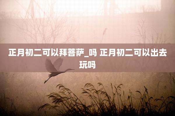 正月初二可以拜菩萨_吗 正月初二可以出去玩吗