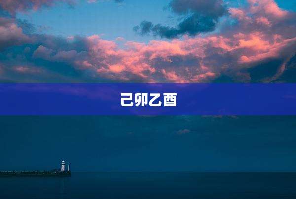 己卯乙酉