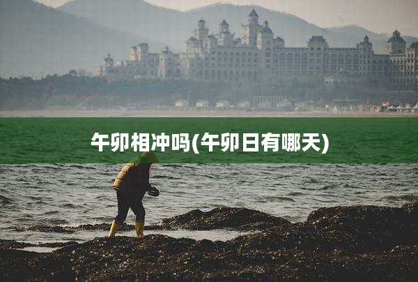 午卯相冲吗(午卯日有哪天)