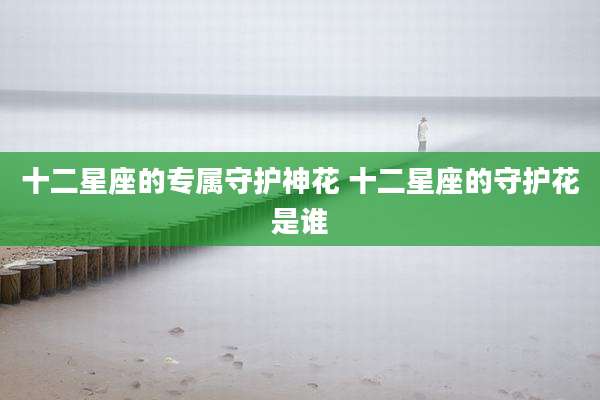 十二星座的专属守护神花 十二星座的守护花是谁