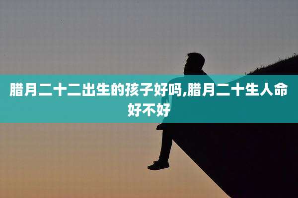 腊月二十二出生的孩子好吗,腊月二十生人命好不好