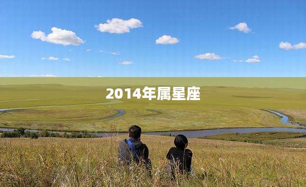 2014年属星座