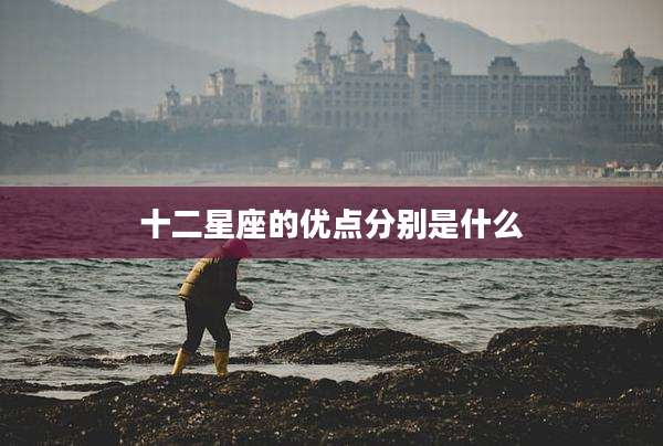 十二星座的优点分别是什么