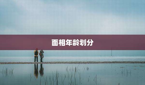 面相年龄划分