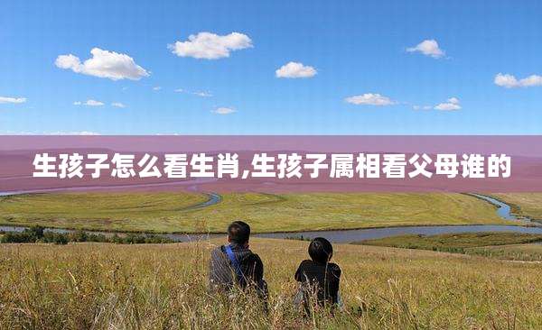 生孩子怎么看生肖,生孩子属相看父母谁的