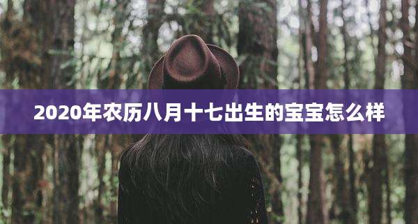 2020年农历八月十七出生的宝宝怎么样