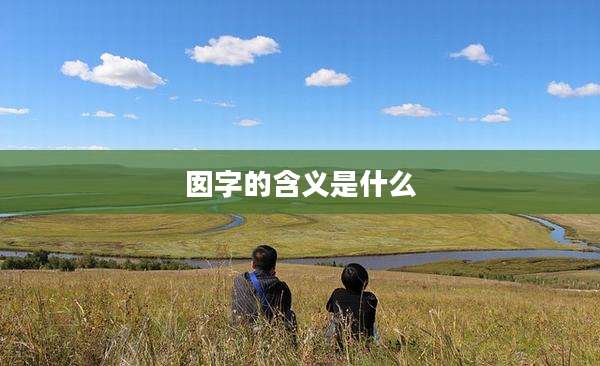 囡字的含义是什么