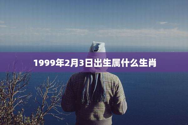 1999年2月3日出生属什么生肖
