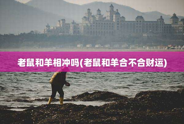 老鼠和羊相冲吗(老鼠和羊合不合财运)