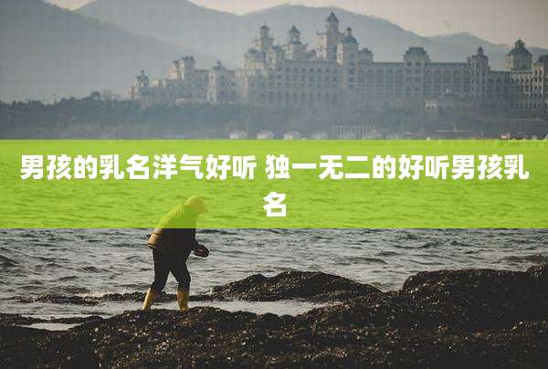 男孩的乳名洋气好听 独一无二的好听男孩乳名