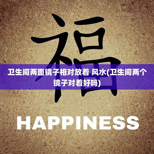 卫生间两面镜子相对放着 风水(卫生间两个镜子对着好吗)