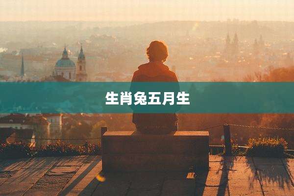 生肖兔五月生