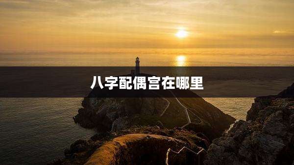 八字配偶宫在哪里