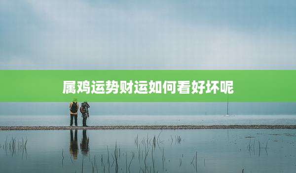 属鸡运势财运如何看好坏呢