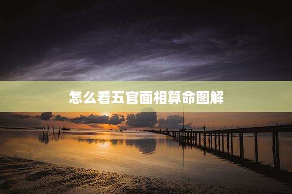 怎么看五官面相算命图解
