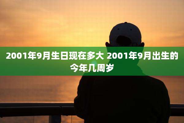 2001年9月生日现在多大 2001年9月出生的今年几周岁