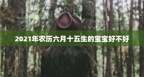 2021年农历六月十五生的宝宝好不好