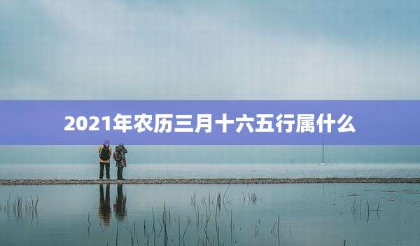 2021年农历三月十六五行属什么