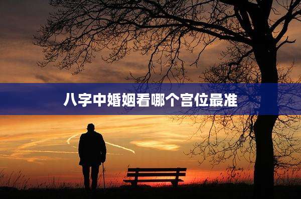 八字中婚姻看哪个宫位最准