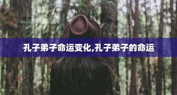 孔子弟子命运变化,孔子弟子的命运