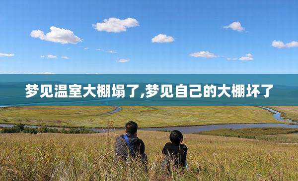 梦见温室大棚塌了,梦见自己的大棚坏了