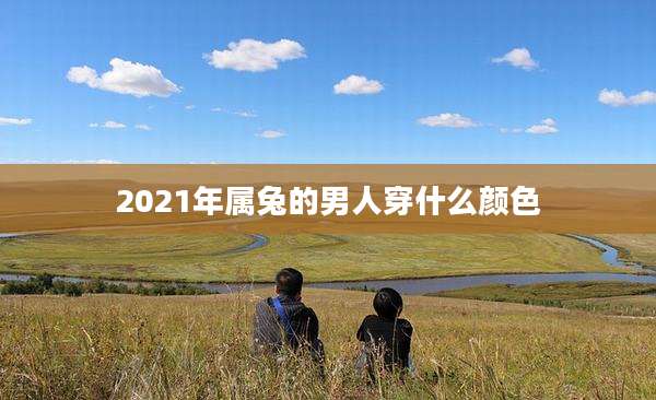 2021年属兔的男人穿什么颜色