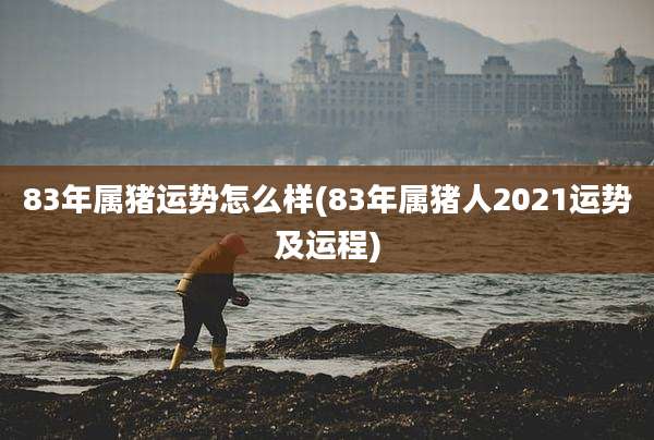 83年属猪运势怎么样(83年属猪人2021运势及运程)
