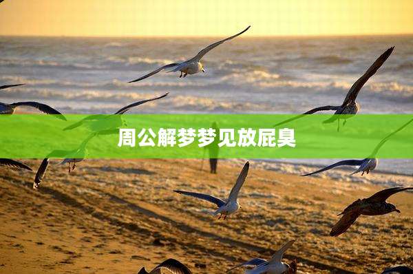周公解梦梦见放屁臭