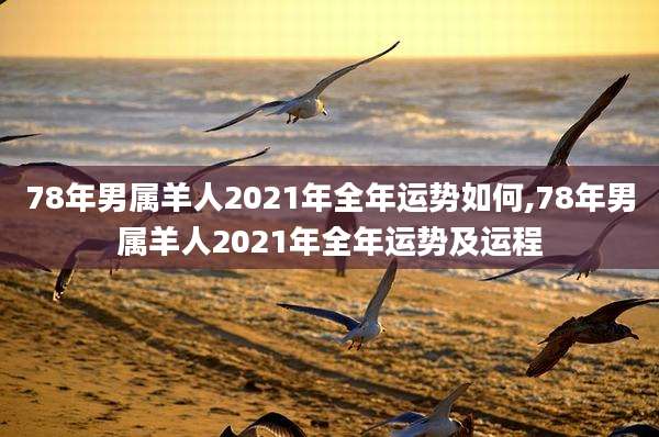 78年男属羊人2021年全年运势如何,78年男属羊人2021年全年运势及运程