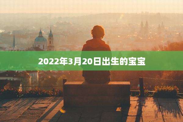 2022年3月20日出生的宝宝