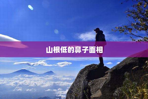 山根低的鼻子面相