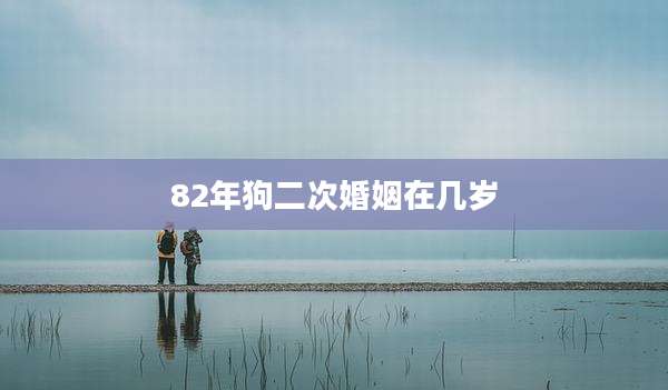 82年狗二次婚姻在几岁