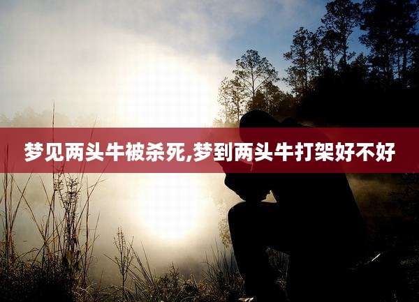 梦见两头牛被杀死,梦到两头牛打架好不好