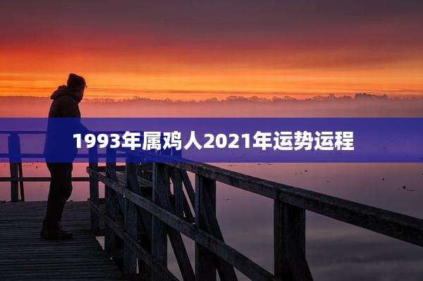 1993年属鸡人2021年运势运程