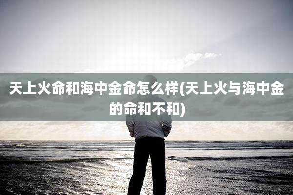 天上火命和海中金命怎么样(天上火与海中金的命和不和)