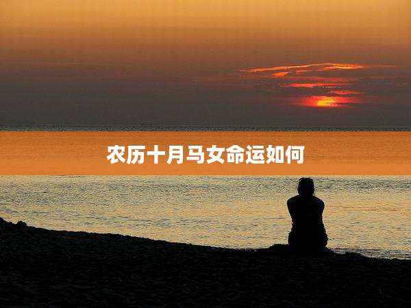 农历十月马女命运如何