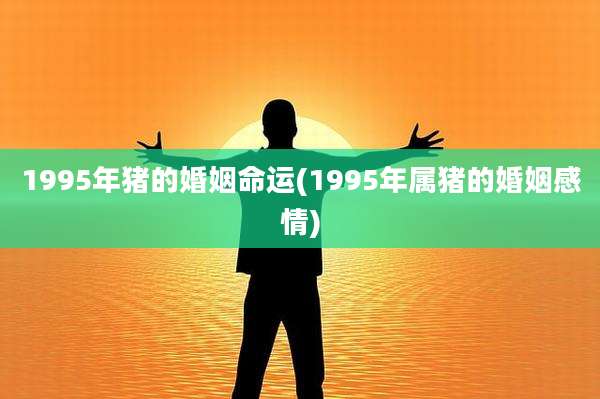 1995年猪的婚姻命运(1995年属猪的婚姻感情)