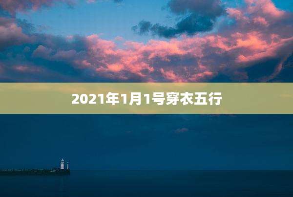 2021年1月1号穿衣五行
