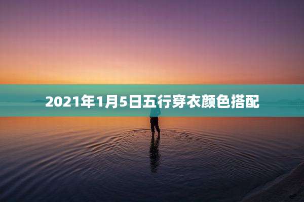 2021年1月5日五行穿衣颜色搭配