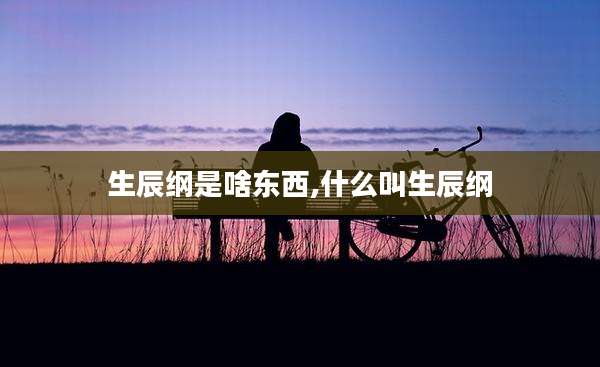 生辰纲是啥东西,什么叫生辰纲