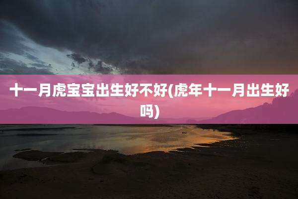 十一月虎宝宝出生好不好(虎年十一月出生好吗)