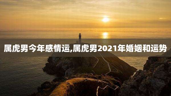 属虎男今年感情运,属虎男2021年婚姻和运势