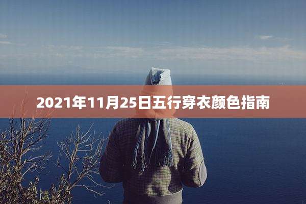 2021年11月25日五行穿衣颜色指南