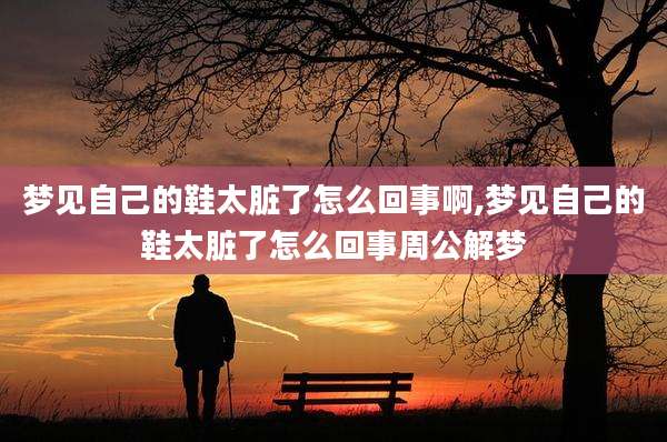 梦见自己的鞋太脏了怎么回事啊,梦见自己的鞋太脏了怎么回事周公解梦